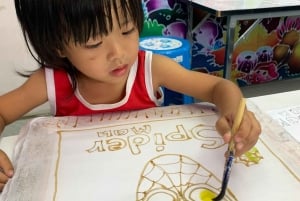 Phuket: Oficina de Batik - Aula de confecção e pintura