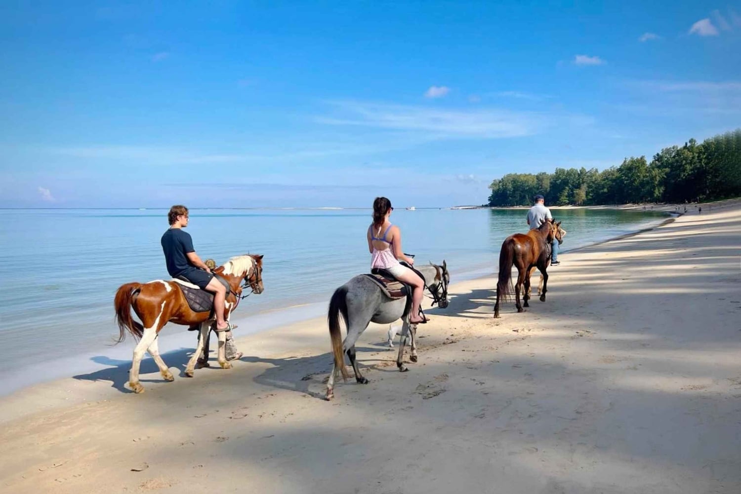Avventura a cavallo sulla spiaggia di Phuket