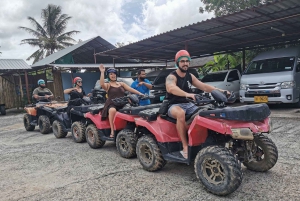 Phuket Big Buddha: ATV 30 + Zipline 20 + hotelltransport