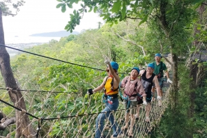 Phuket Big Buddha: ATV 30 + Zipline 20 + hotelltransport