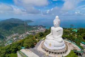 Phuket: visita guiada ao Grande Buda, ao centro histórico de Phuket e a Wat Chalong