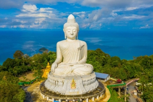 Phuket: Big Buddha-templet, Wat Chalong Privat guidet tur