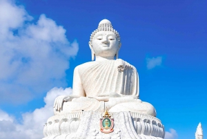 Phuket: Tour guidato del Big Buddha, del Wat Chalong e della Città Vecchia