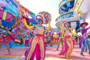 Phuket: Karnevalens magiska show + buffémiddag