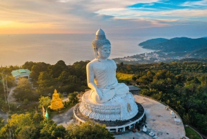 Phuket: Chalong Bay Rum x Big buddha Half Day Private Tour