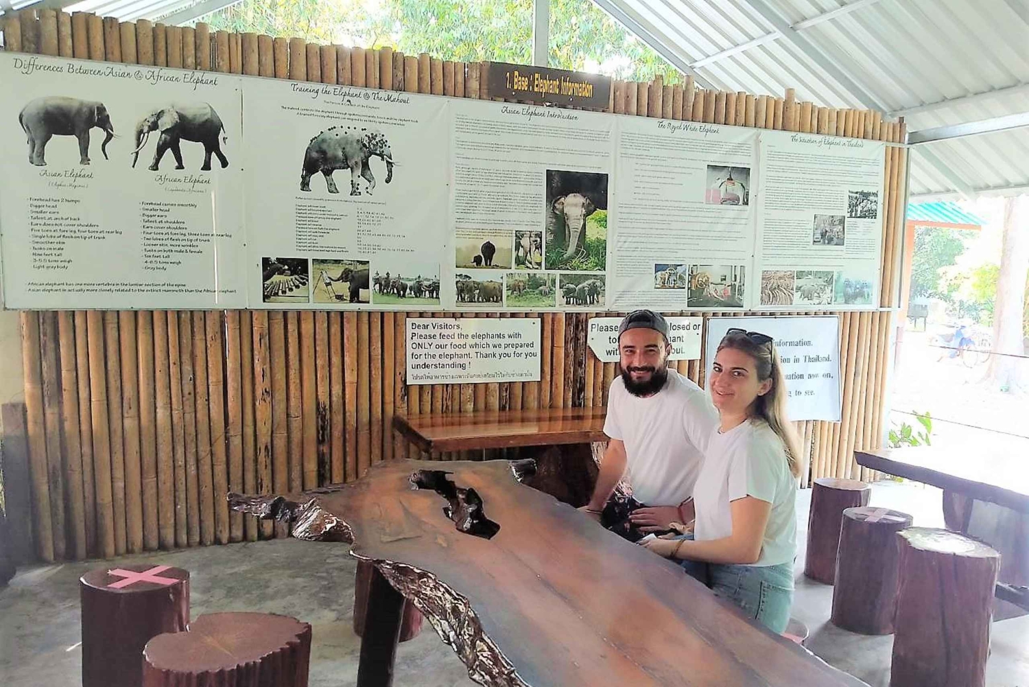 푸켓: 코끼리 데이 케어와 함께하는 츄란 호수 하룻밤