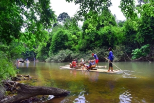 푸켓: 코끼리 데이 케어와 함께하는 츄란 호수 하룻밤