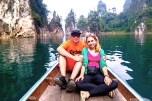 푸켓: 코끼리 데이 케어와 함께하는 츄란 호수 하룻밤