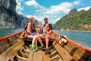 푸켓: 코끼리 데이 케어와 함께하는 츄란 호수 하룻밤