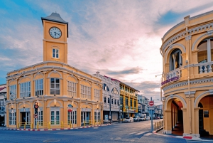 Phuket: Stadsvandring och matlagningskurs med Phothong Ride