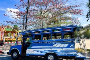 Phuket: Stadsvandring och matlagningskurs med Phothong Ride
