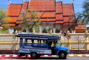 Phuket: Stadsvandring och matlagningskurs med Phothong Ride