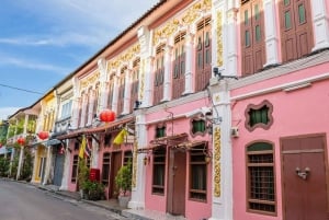 Visite nocturne de la ville de Phuket avec visite du marché nocturne et nourrissage des éléphants