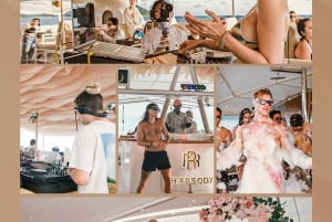 Phuket: Koraal & Racha eiland met luxe party catamaran