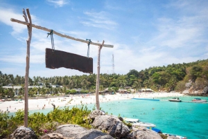 푸켓 산호섬과 라차섬 쌍동선 크루즈와 점심 식사