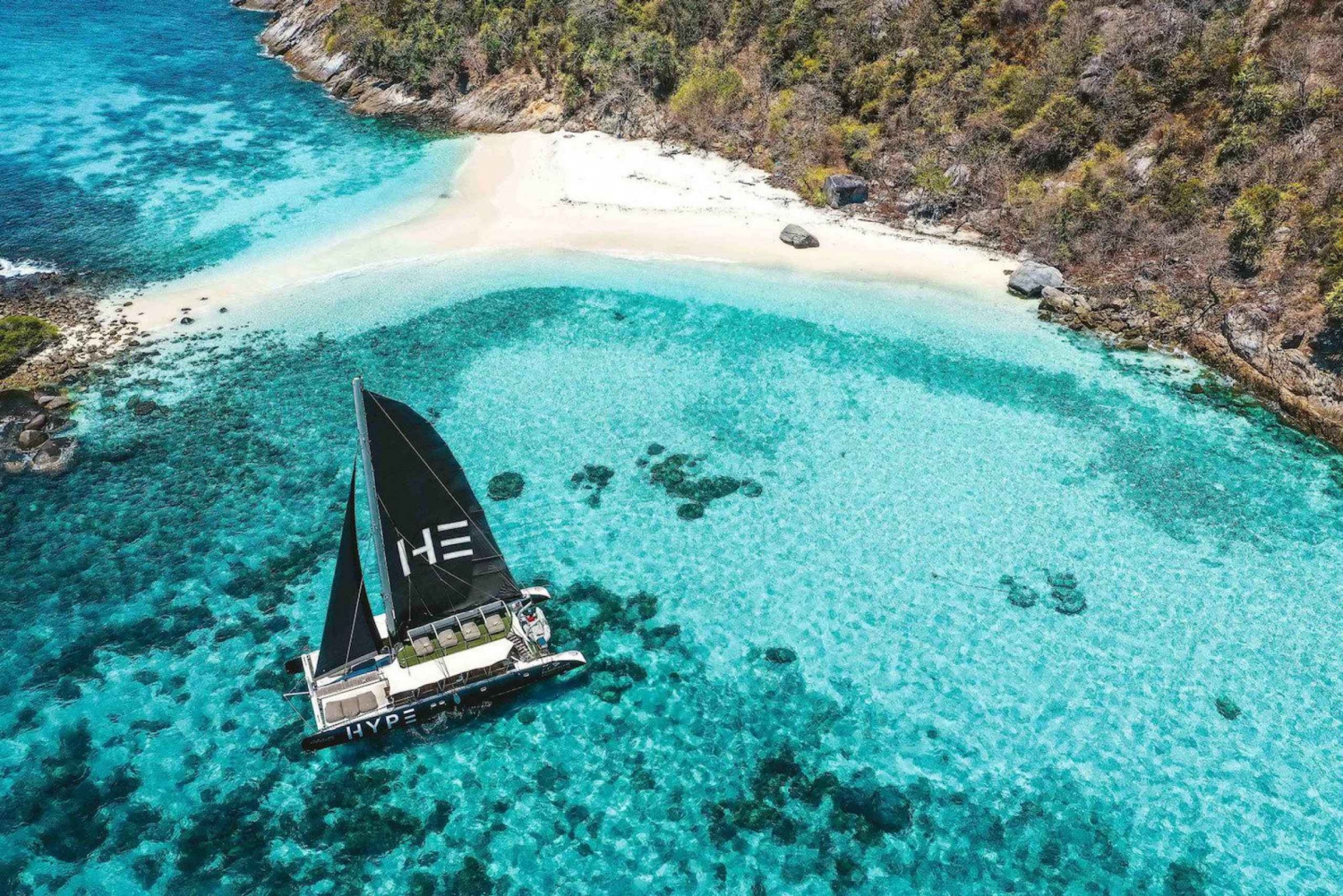 Phuket: Hype Luxury Catamaran: Korallöarna och Rachaöarna