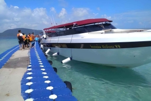 Phuket: Viagem de snorkeling às ilhas de coral e racha com almoço