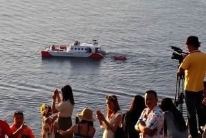 Phuket: Isola dei Coralli in catamarano con cena al tramonto