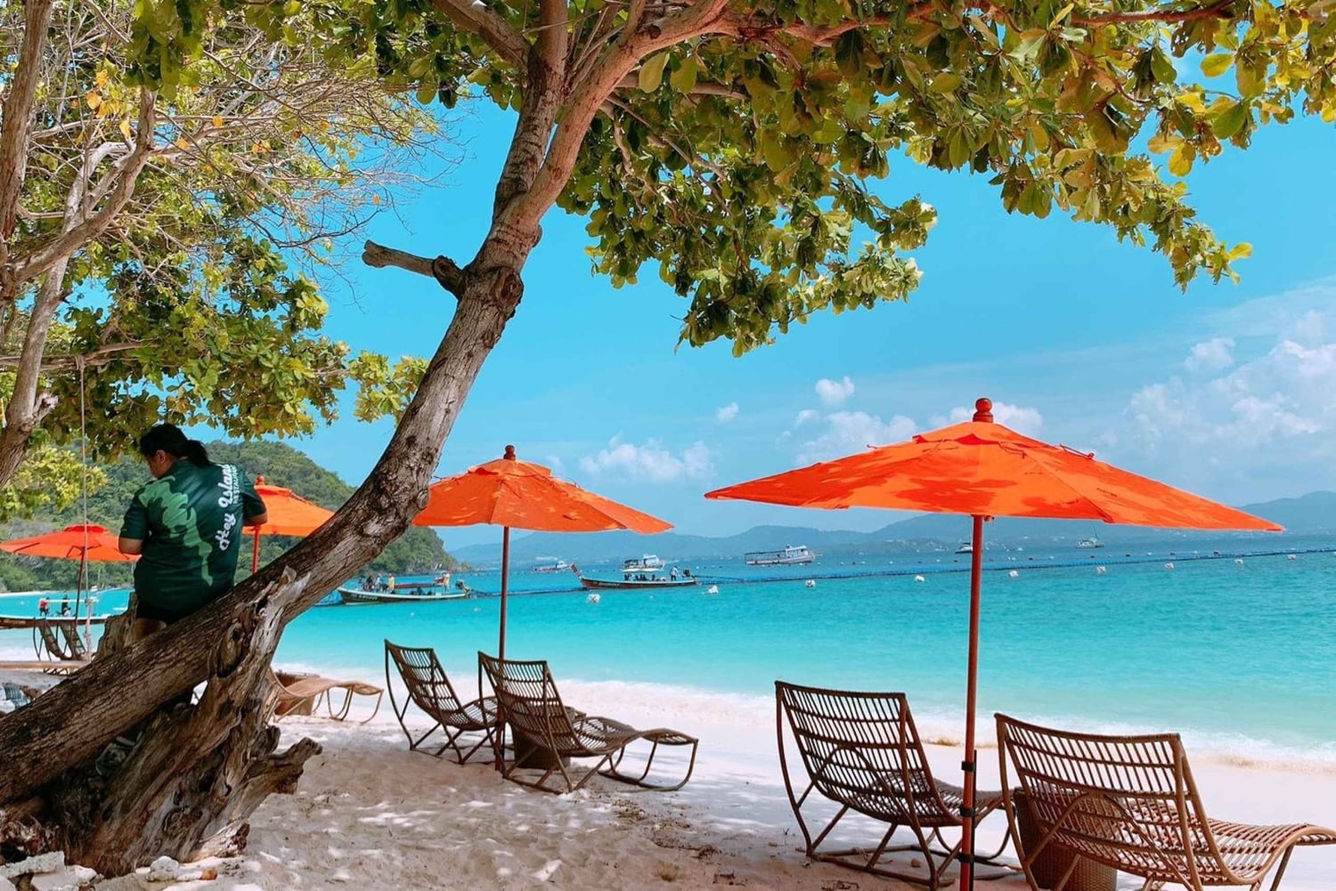 푸켓 스피드 보트로 즐기는 산호섬 일일 투어