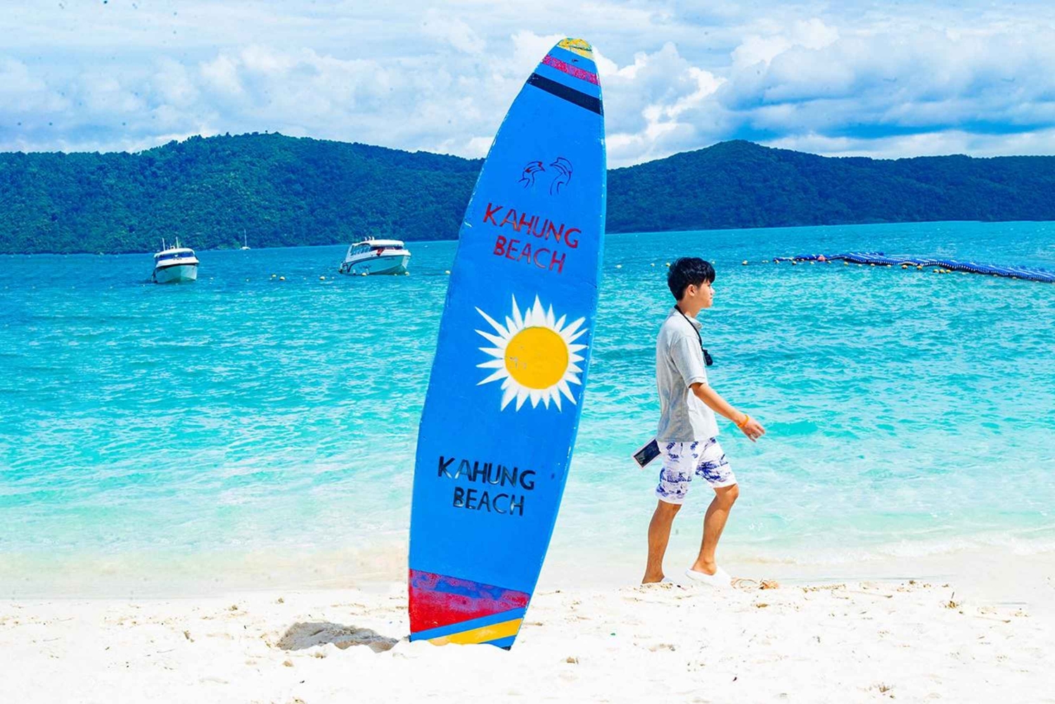 Phuket : Excursion en Hors-Bord à l'Île aux Coraux et Déjeuner Buffet