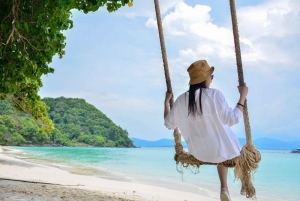 Phuket: Coral Island-tour van een halve dag per speedboot