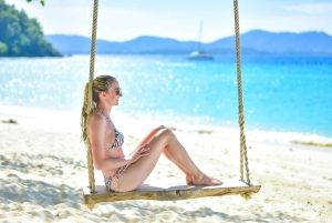 Phuket: Coral Island-tour van een halve dag per speedboot