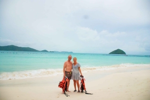 Phuket: Coral Island-tour van een halve dag per speedboot