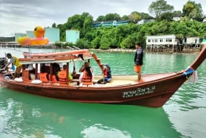 Phuket: Coral Island: Coral Island Luxury Long Tail Boat Half-Day Tour: Coral Island Luxury Long Tail Boat Half-Day Tour