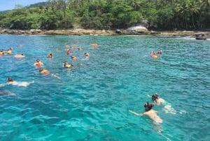 Fra Phuket: 8-timers Coral Island-tur med gåtur på havbunden