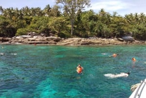 Fra Phuket: 8-timers Coral Island-tur med gåtur på havbunden