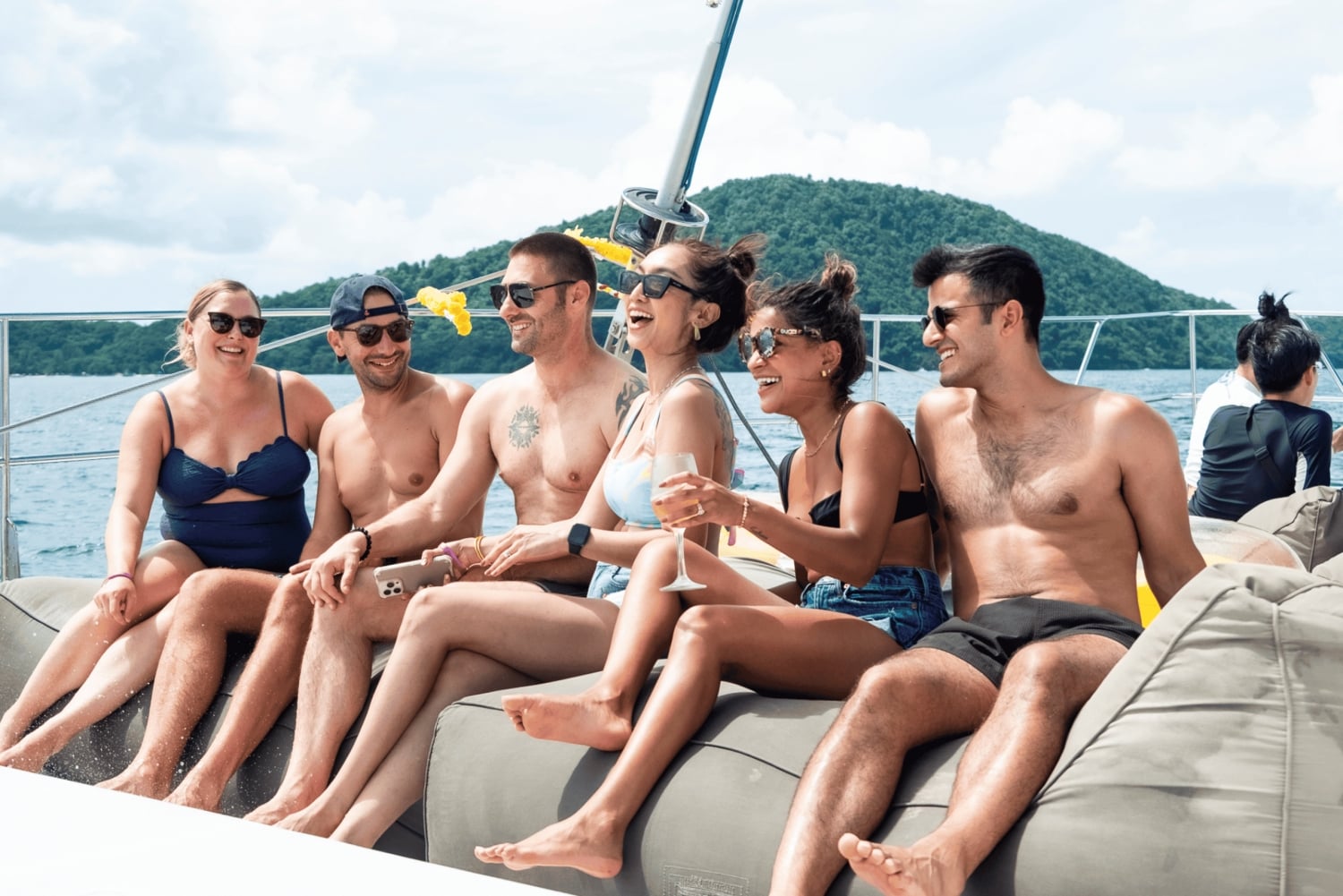 Phuket: Coral, Racha, Promthep Island Party Katamaran Trip