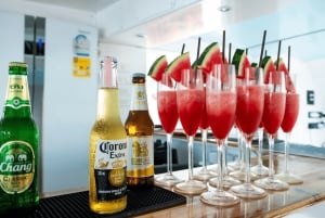 Phuket: Coral, Racha, Promthep Island Party Katamaran Trip