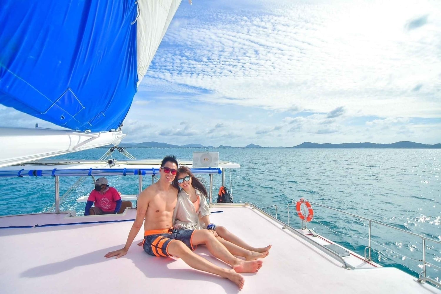 Phuket: Coral Yacht-båttur til Coral Island med solnedgang