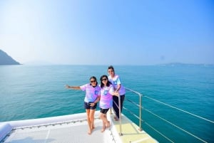Phuket: Wycieczka łodzią koralową na wyspę koralową z zachodem słońca