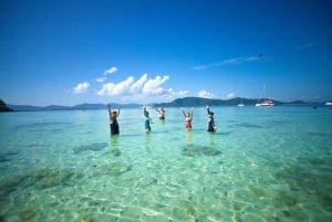 Phuket : Tour en bateau de l'île de Coral avec coucher de soleil