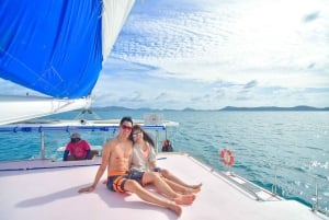 Phuket: Coral Yacht-båttur til Coral Island med solnedgang