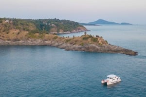 Phuket: Coral Yacht-båttur til Coral Island med solnedgang