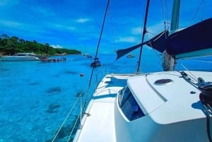 Phuket: Coral Yacht-båttur til Coral Island med solnedgang