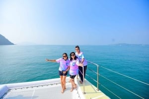 Phuket: Coral Yacht-båttur til Coral Island med solnedgang