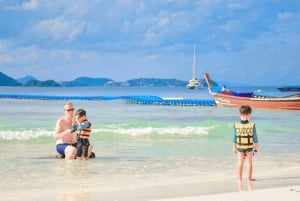 Phuket: Coral Yacht-båttur til Coral Island med solnedgang