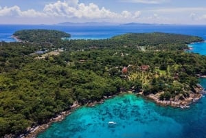Phuket: Coral Yacht-båttur til Coral Island med solnedgang