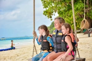 Phuket: Coral Yacht-båttur til Coral Island med solnedgang