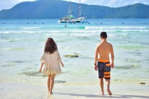 Phuket: Coral Yacht-båttur til Coral Island med solnedgang