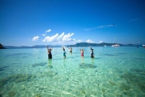 Phuket: Coral Yacht-båttur til Coral Island med solnedgang