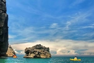 Phuket: Día en las Islas Aventura en Kayak