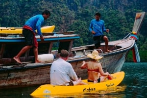 Phuket: Dia de aventura de caiaque nas ilhas