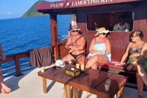 Phuket: Day Trip Cruise with Lunch by Traditional Junk boat