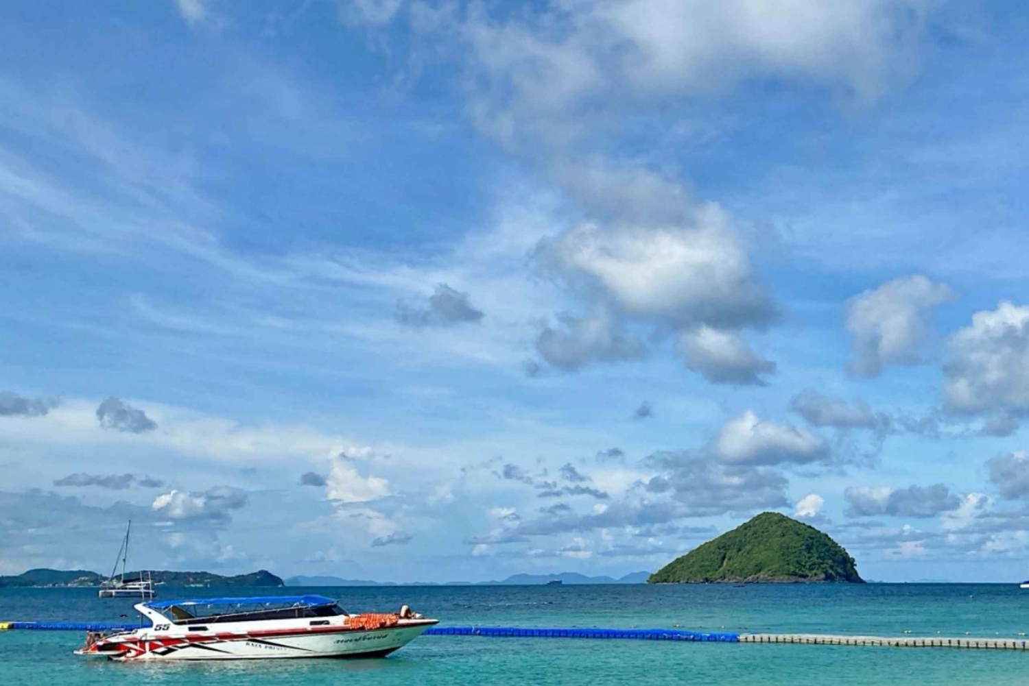 푸켓 스피드 보트로 산호와 라차 섬 당일 여행