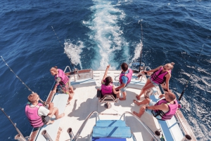 푸켓 라차섬 보트 크루즈에서 즐기는 심해 낚시