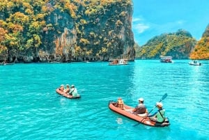 Phuket: Schnellboot nach Phi Phi, Bamboo, Schnorcheln & Mittagessen